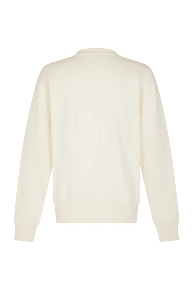Women Longsleeved Sweatshirt Cream Beige Sonia Rykiel Sweatshirts