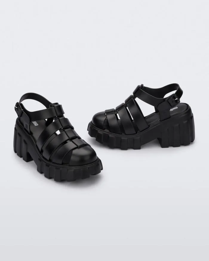 Women Megan Black Melissa Platforms
