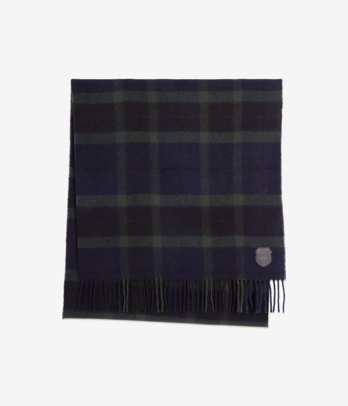WomenMen Hats and Scarves THE KOOPLES Checked Wool Scarf