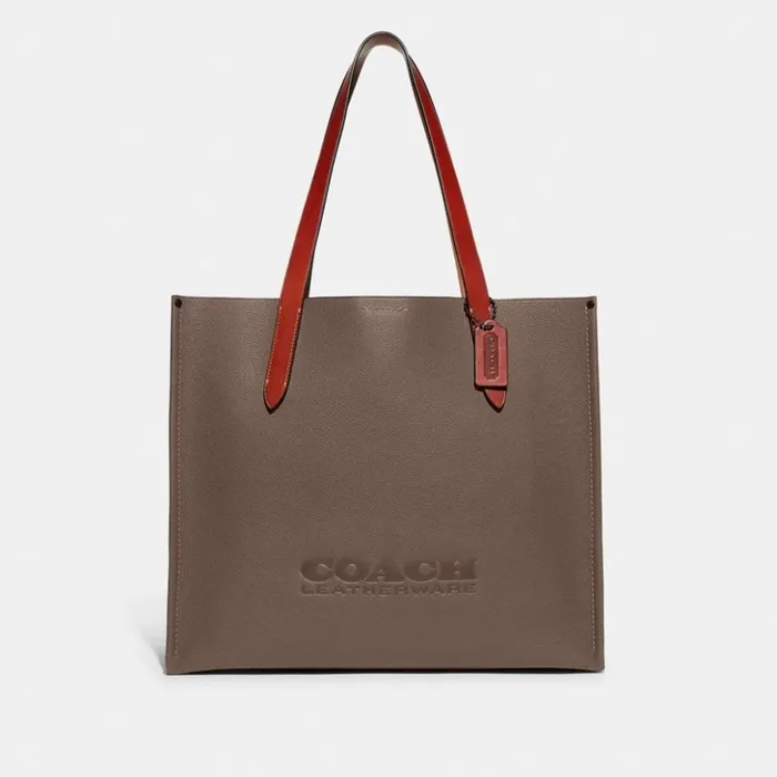 WomenMen Relay Tote Dark Stone Coach Totes and Carryalls