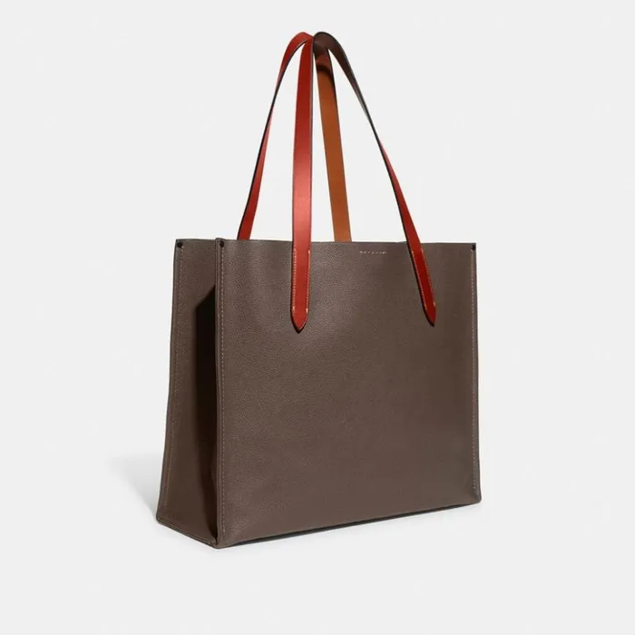 WomenMen Relay Tote Dark Stone Coach Totes and Carryalls