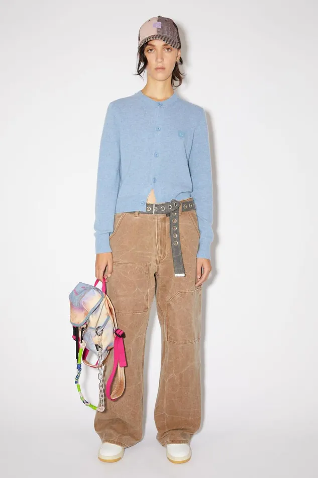 Women Mini Backpack Beigemulti Acne Studios Bags
