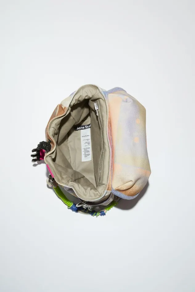 Women Mini Backpack Beigemulti Acne Studios Bags