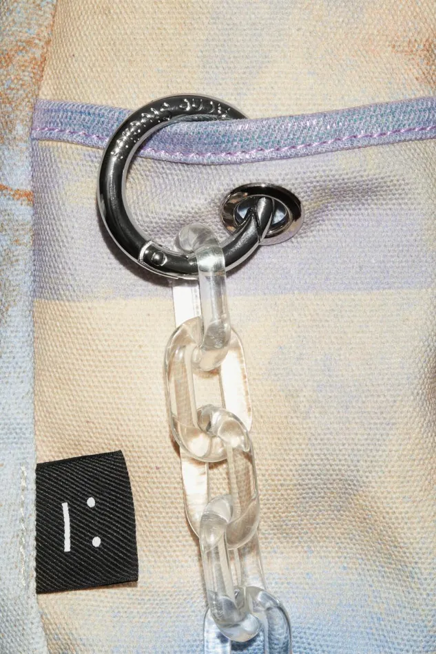 Women Mini Backpack Beigemulti Acne Studios Bags