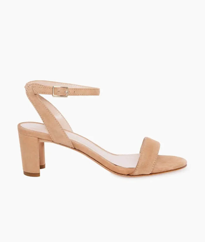 Women Moira 2 Low Heel 8211 Latte Pelle Moda Low Heels