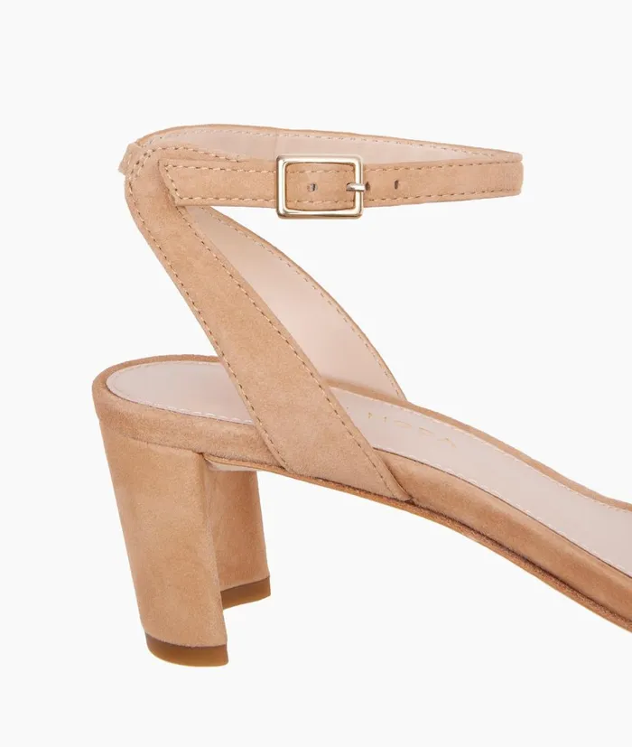 Women Moira 2 Low Heel 8211 Latte Pelle Moda Low Heels