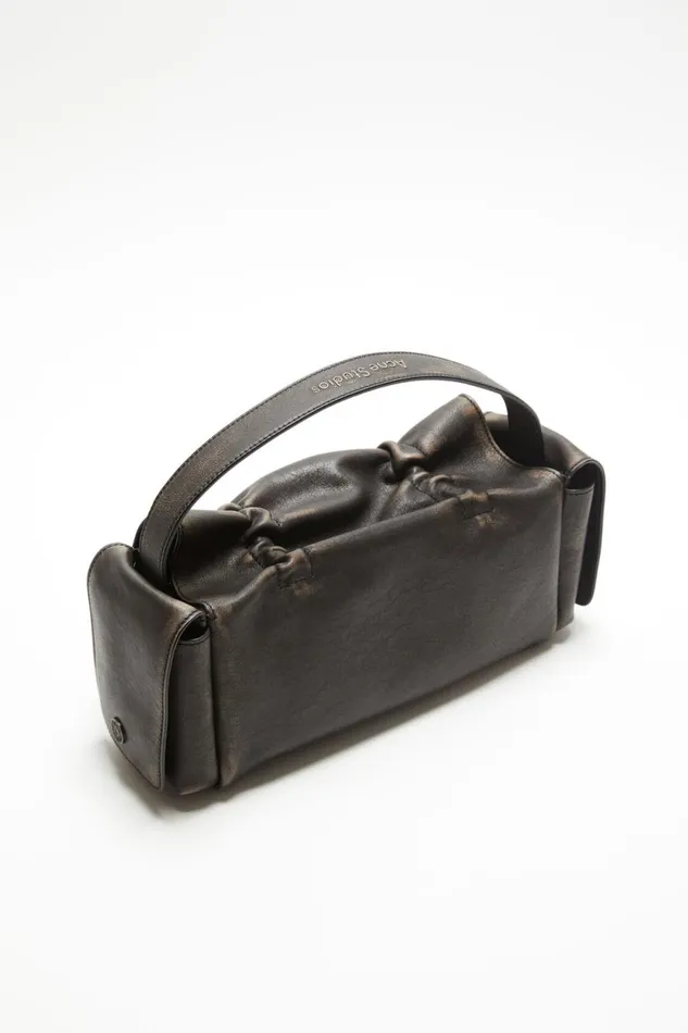 Women Multipocket Bag Dark Brownbeige Acne Studios Bags
