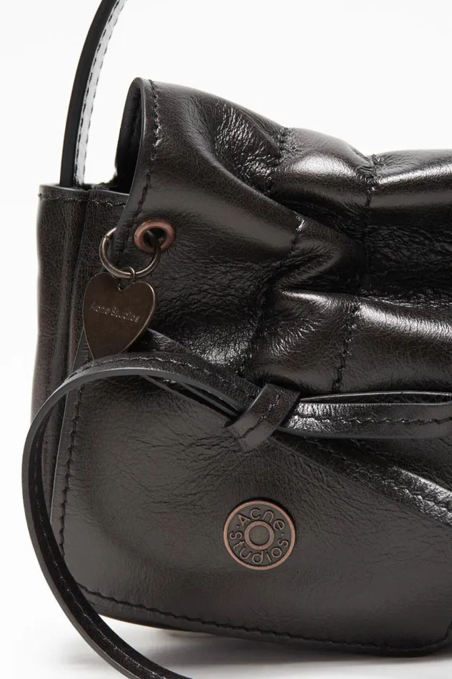 Women Multipocket Micro Bag Dark Brown Acne Studios Bags