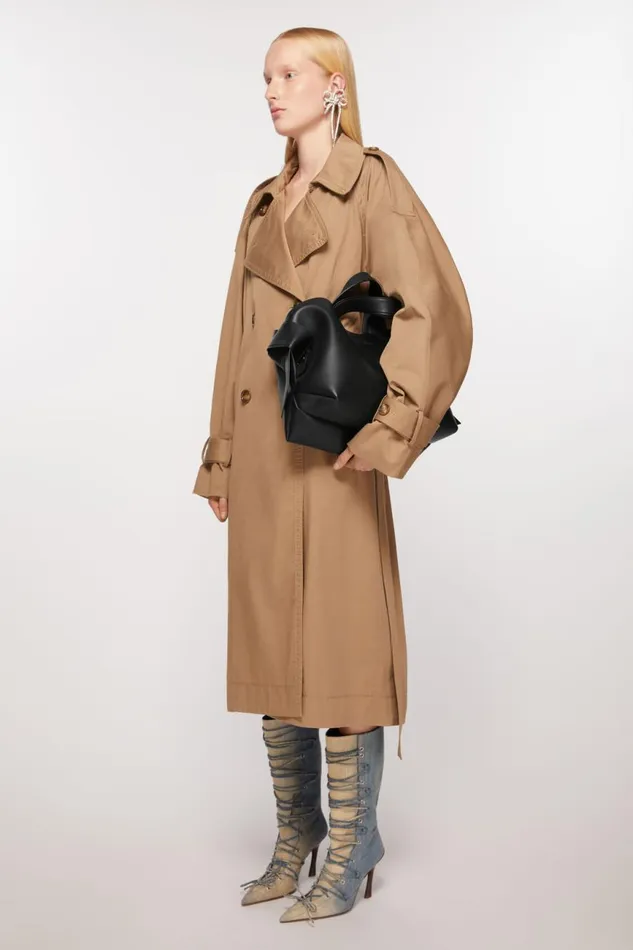 Women Musubi Midi Tote Black Acne Studios Bags