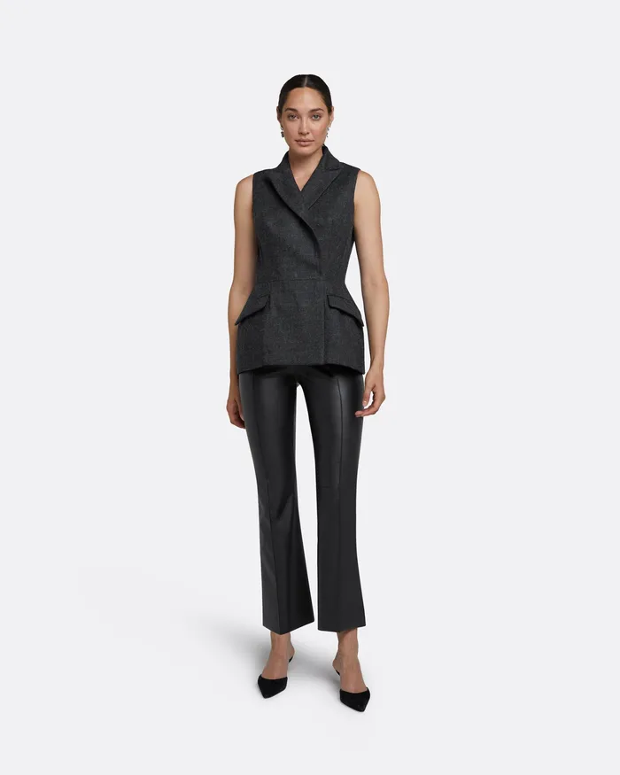 Women Orlaith Speckled Grey Jacket Speckled Grey Jackets and Coats Safiyaa
