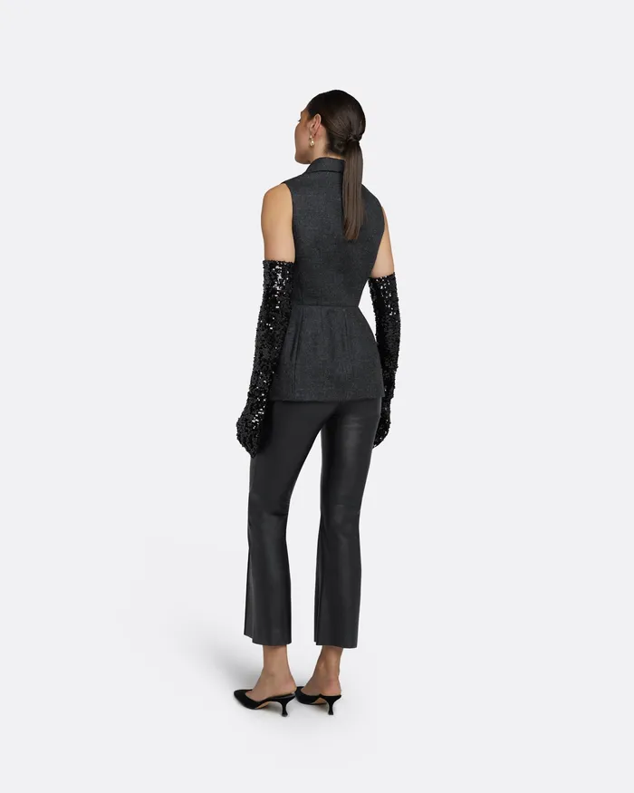 Women Orlaith Speckled Grey Jacket Speckled Grey Jackets and Coats Safiyaa