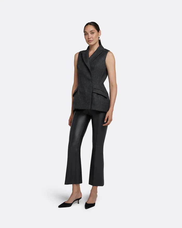 Women Orlaith Speckled Grey Jacket Speckled Grey Jackets and Coats Safiyaa