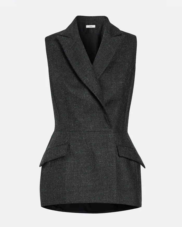 Women Orlaith Speckled Grey Jacket Speckled Grey Jackets and Coats Safiyaa