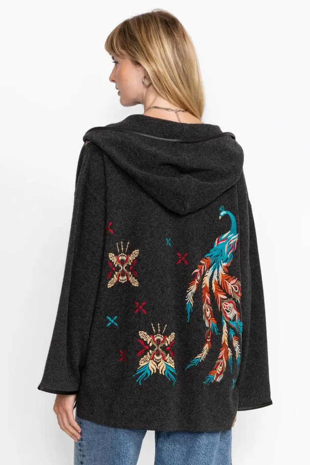 Women Outerwear Johnny Was THE OVERSIZED COAT Grey Women Outerwear Johnny Was THE OVERSIZED COAT Grey