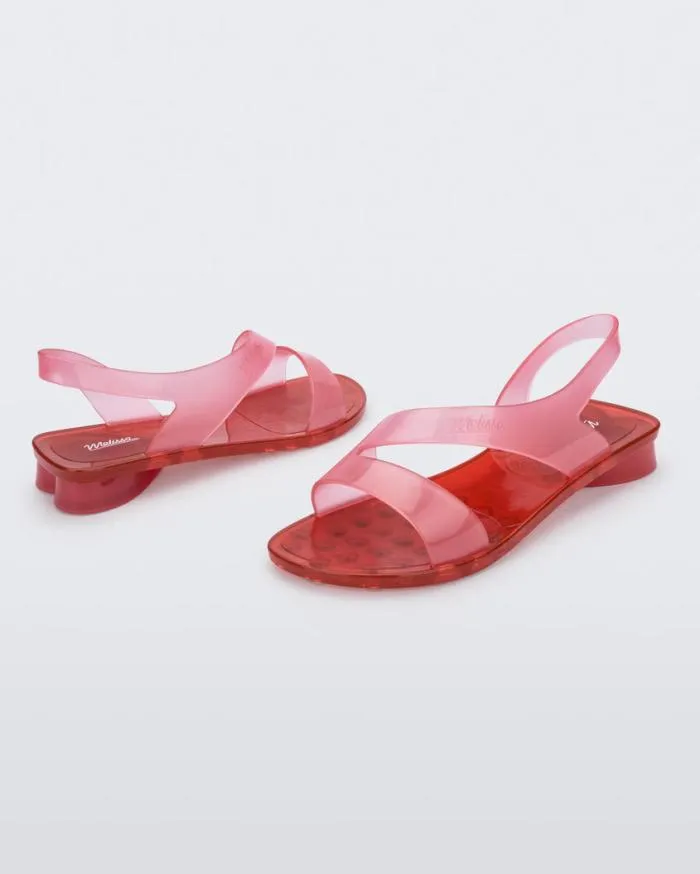 Women Paris Pinkred Melissa Sandals