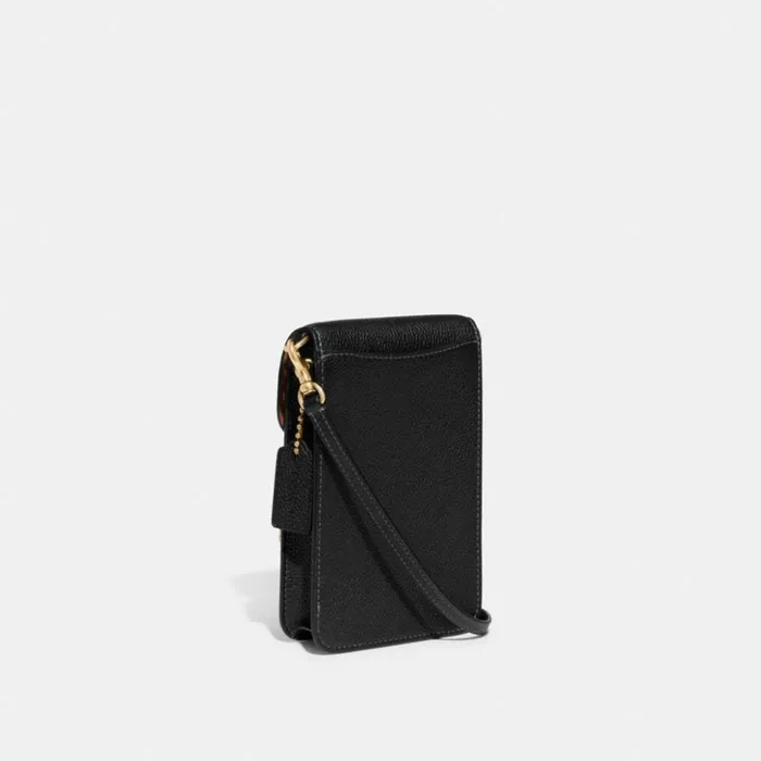 Women Phone Crossbody Brassblack Coach Crossbody Wallets