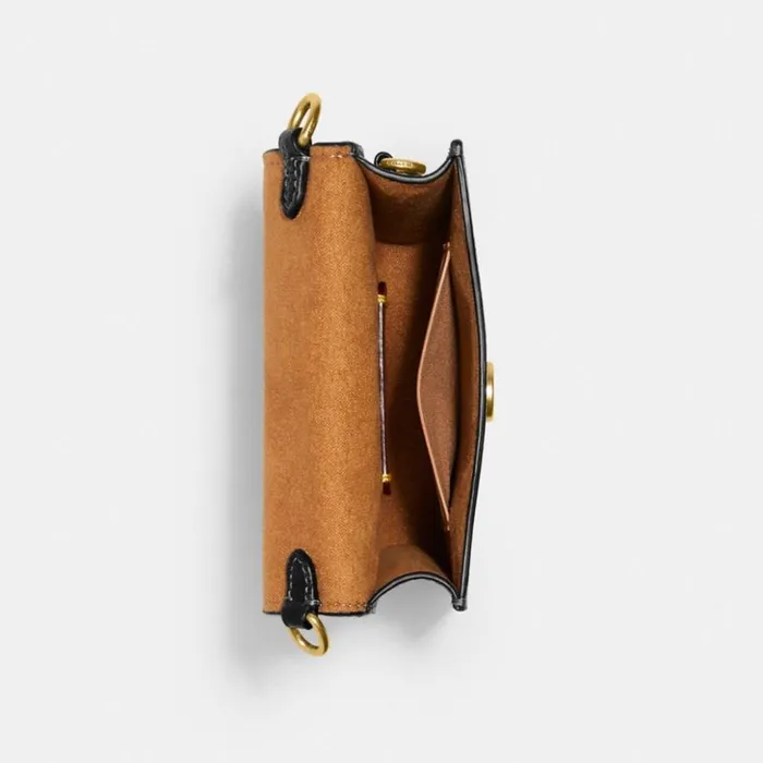 Women Phone Crossbody Brassblack Coach Crossbody Wallets