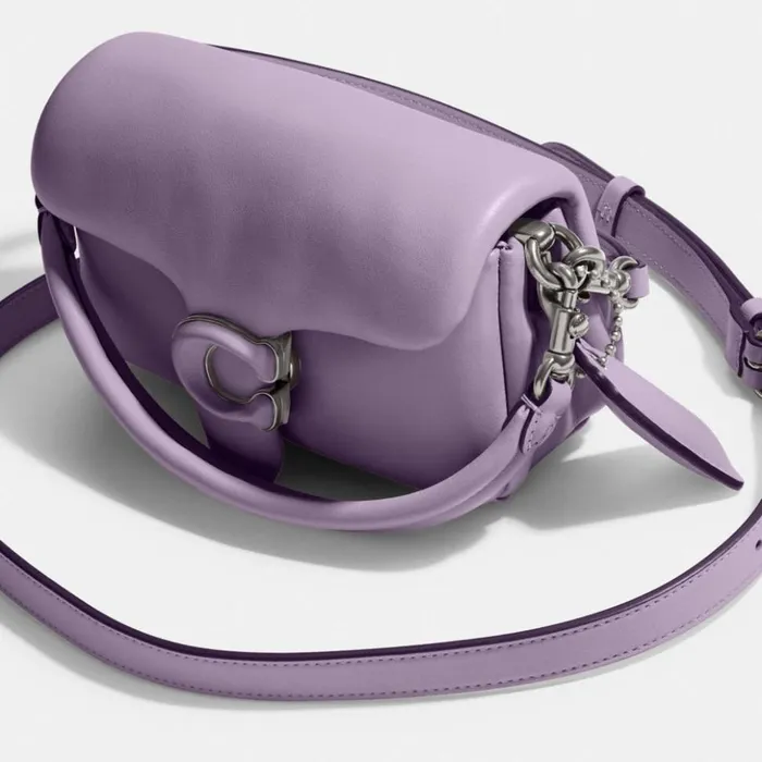 Women Pillow Tabby Shoulder Bag 18 Silverlight Violet Coach Shoulder Bags and Hobos Women Pillow Tabby Shoulder Bag 18 Silverlight Violet Coach Shoulder Bags and Hobos