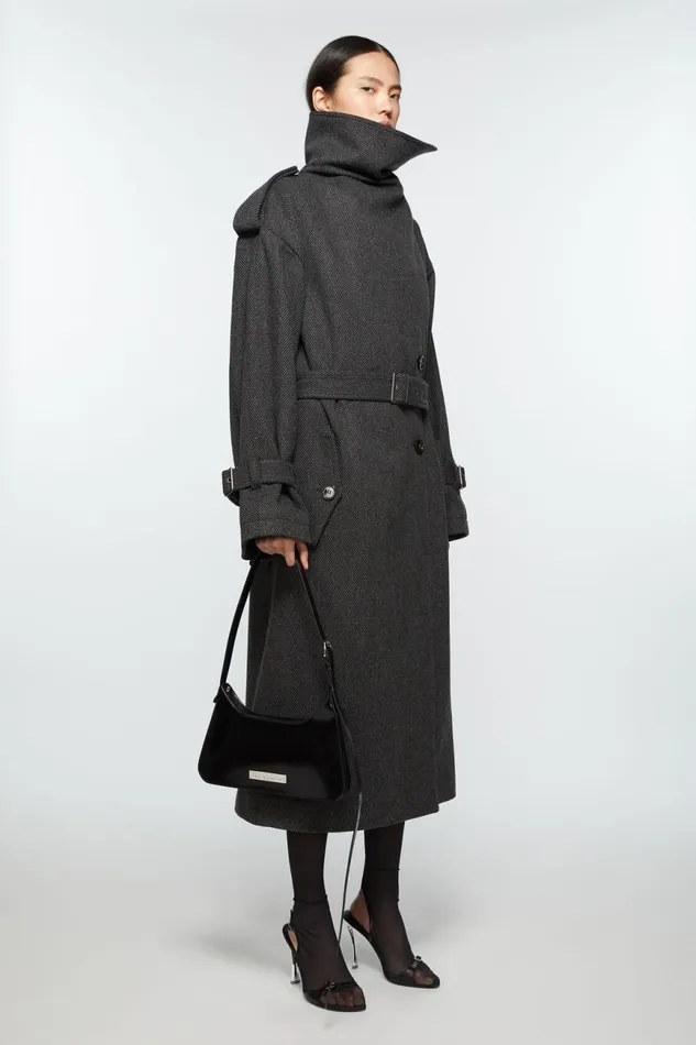 Women Platt Mini Shoulder Bag Black Acne Studios Bags