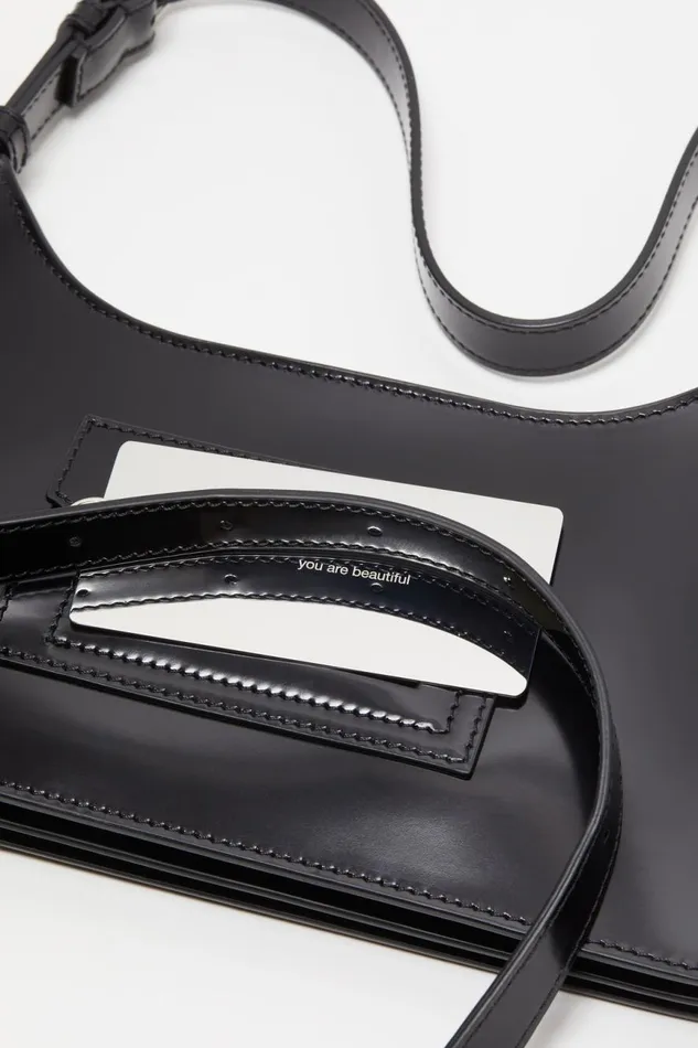 Women Platt Mini Shoulder Bag Black Acne Studios Bags