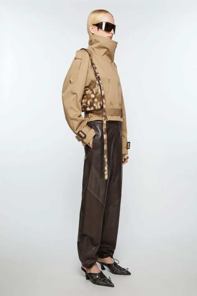 Women Platt Mini Shoulder Bag Multi Brown Acne Studios Bags