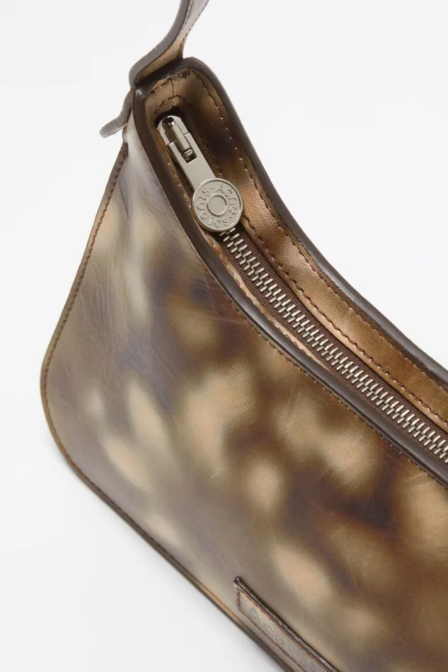 Women Platt Mini Shoulder Bag Multi Brown Acne Studios Bags