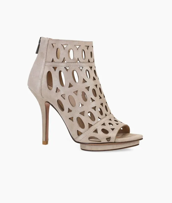 Women Rishi Bootie 8211 Taupe Pelle Moda High Heels Women Rishi Bootie 8211 Taupe Pelle Moda High Heels