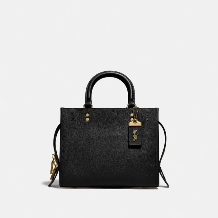 Women Rogue 25 Brassblack Coach Satchels and Top Handles