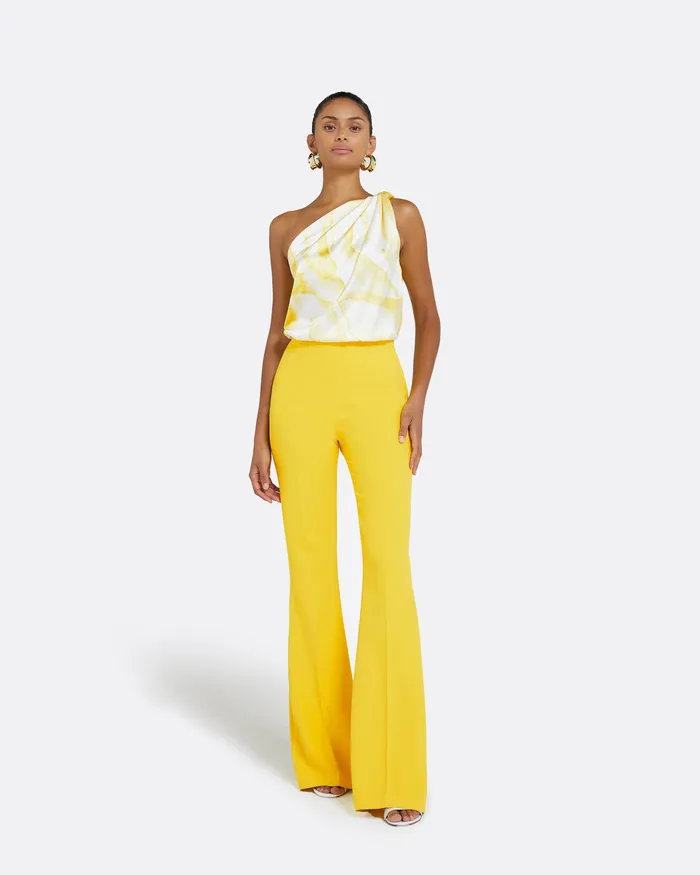 Women Safiyaa Halluana Canary Trousers Canary Trousers