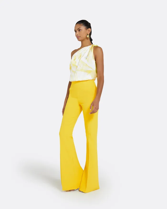 Women Safiyaa Halluana Canary Trousers Canary Trousers