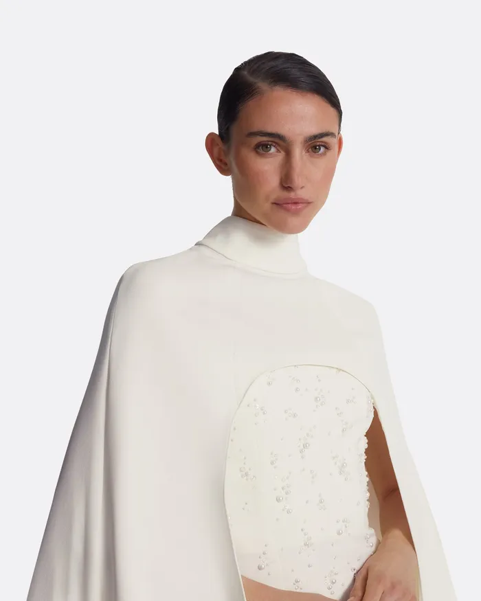 Women Safiyaa Manore Ivory Harness Ivory Bridal