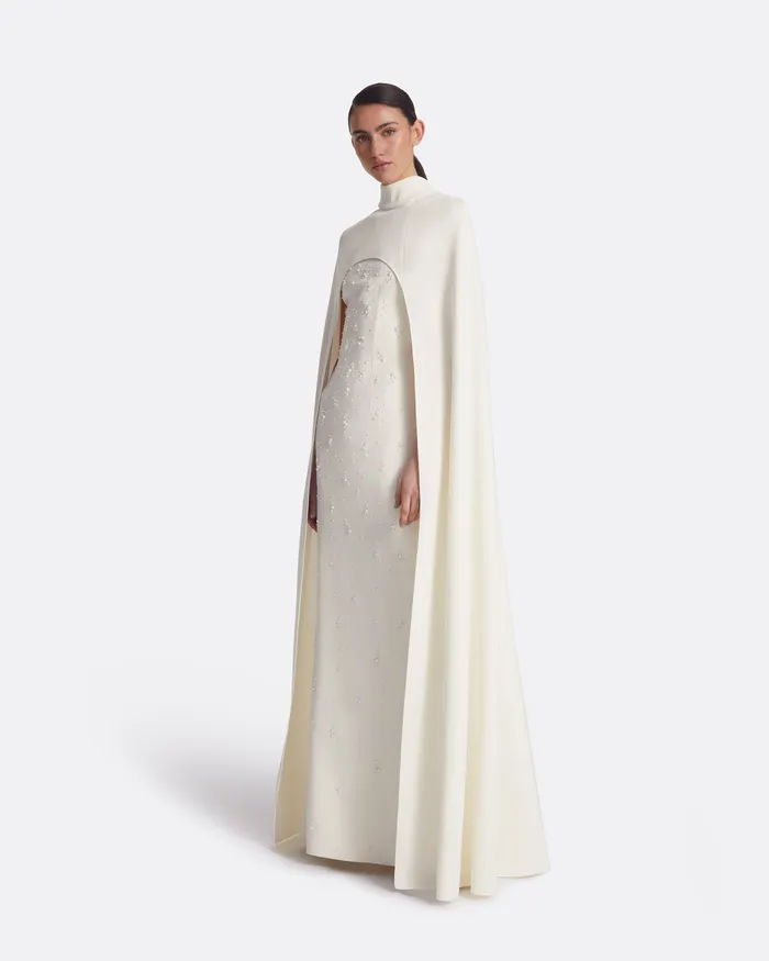 Women Safiyaa Manore Ivory Harness Ivory Bridal