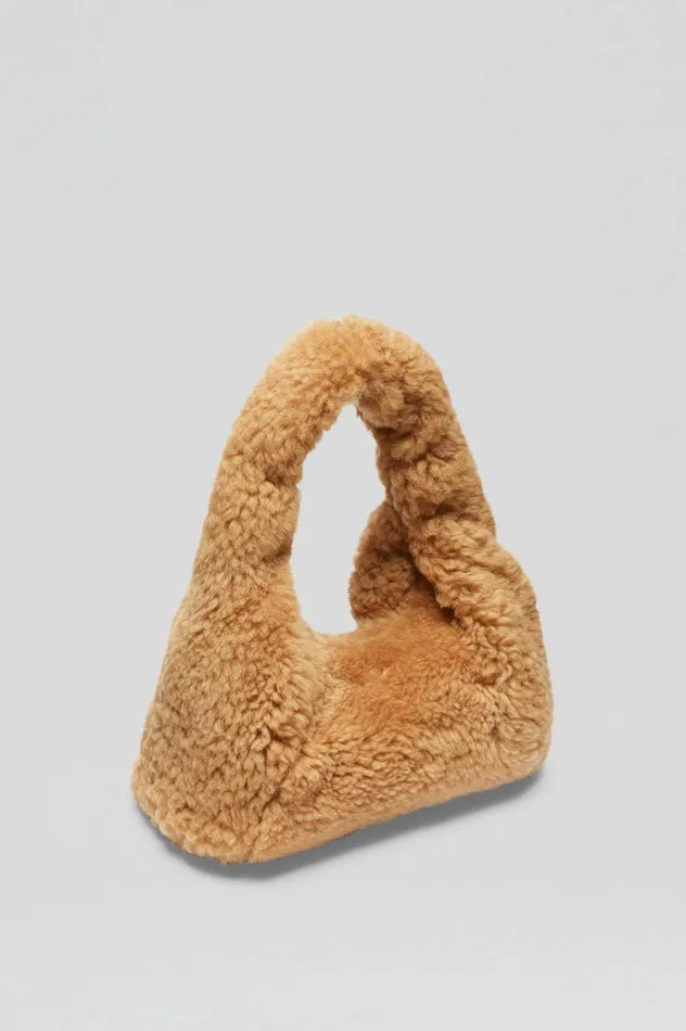 Women Scanlan Theodore Bags SHEARLING GABRIELLA Camel