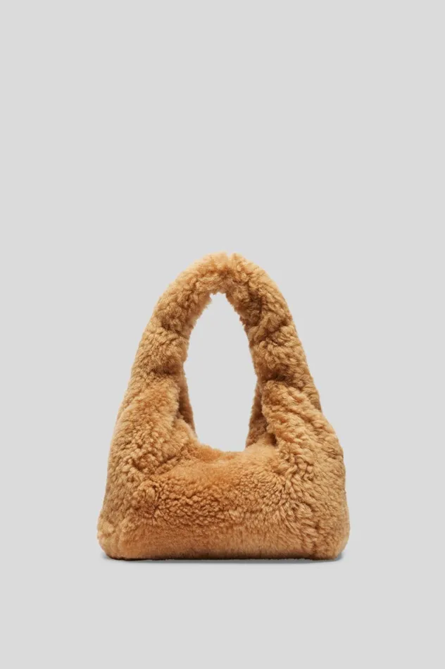 Women Scanlan Theodore Bags SHEARLING GABRIELLA Camel