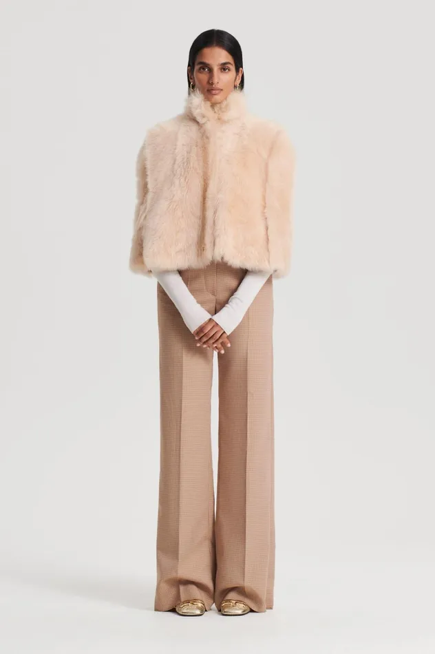 Women Scanlan Theodore Capes TOSCANA CAPE Champagne
