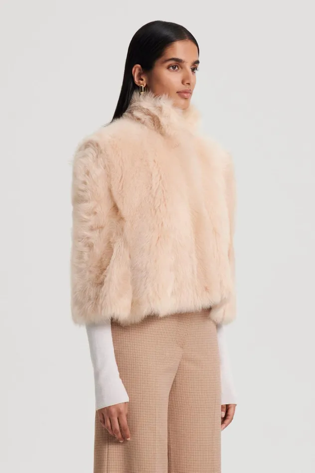 Women Scanlan Theodore Capes TOSCANA CAPE Champagne Women Scanlan Theodore Capes TOSCANA CAPE Champagne
