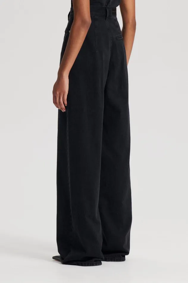 Women Scanlan Theodore Denim DENIM DRAPE LEG JEAN Washedblackg Women Scanlan Theodore Denim DENIM DRAPE LEG JEAN Washedblackg