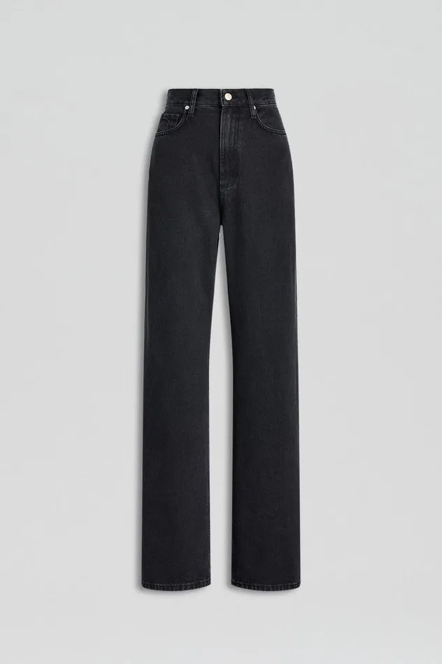 Women Scanlan Theodore Denim DENIM DRAPE LEG JEAN Washedblackg Women Scanlan Theodore Denim DENIM DRAPE LEG JEAN Washedblackg