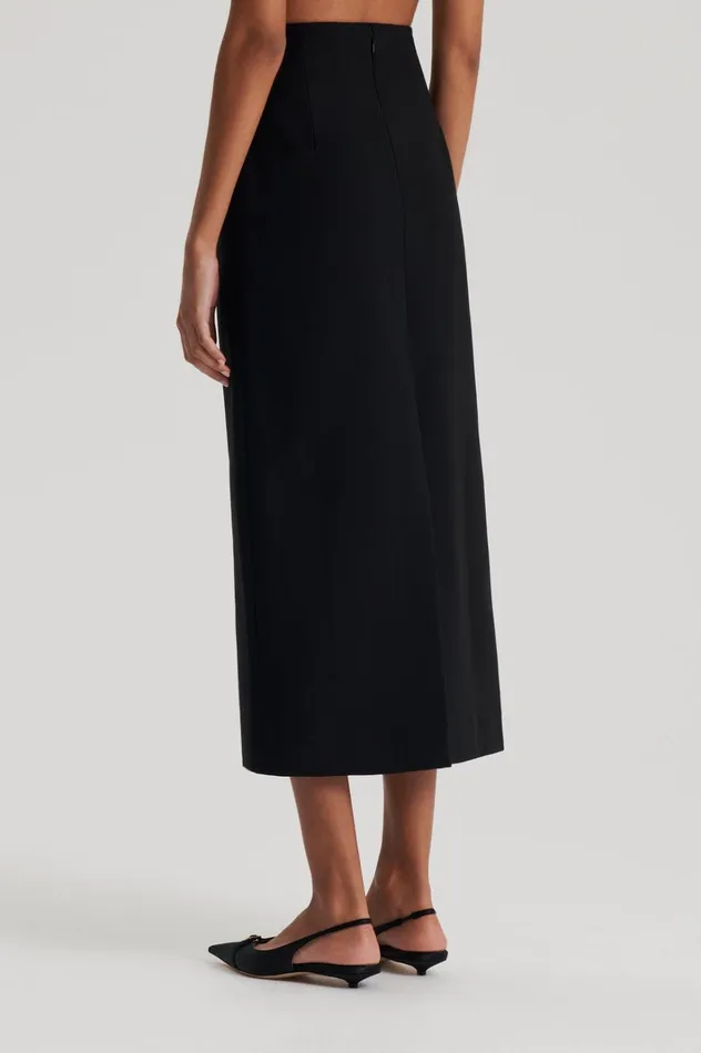 Women Scanlan Theodore Skirts MILANO PENCIL SKIRT Black
