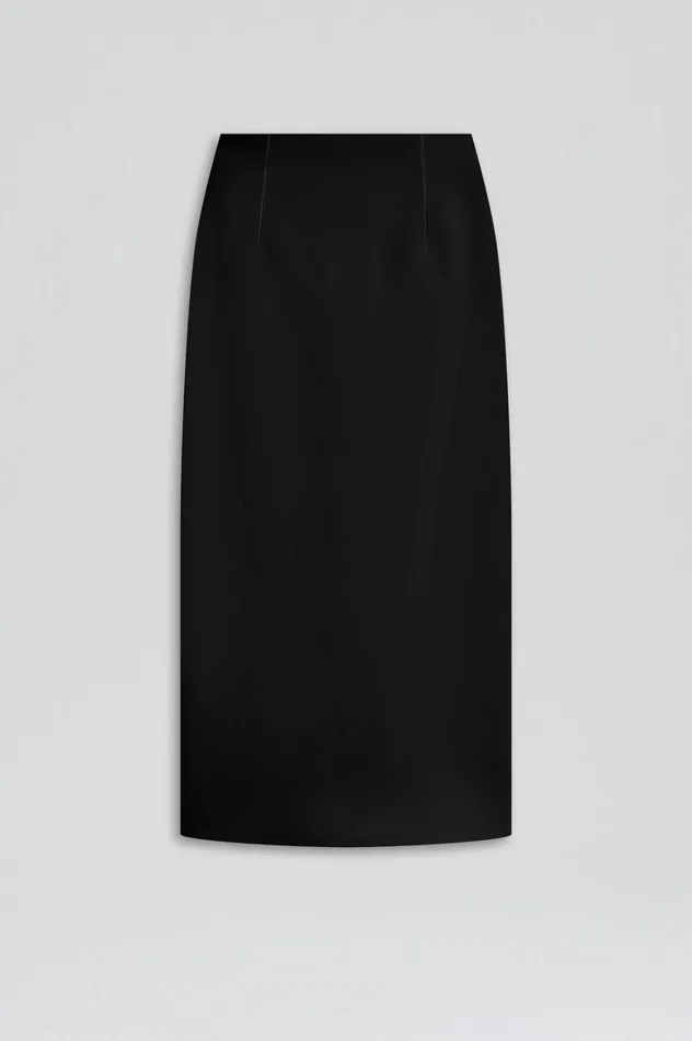 Women Scanlan Theodore Skirts MILANO PENCIL SKIRT Black