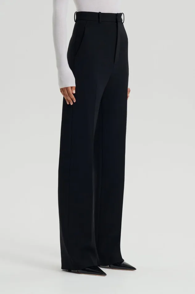 Women Scanlan Theodore Trousers TAILORED TROUSER Black Women Scanlan Theodore Trousers TAILORED TROUSER Black