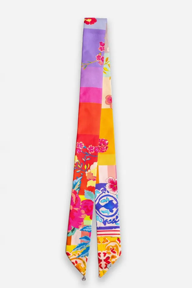 Women Scarves Johnny Was LUBELLA SILK SCARF Lubella Scarf Print