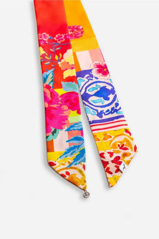 Women Scarves Johnny Was LUBELLA SILK SCARF Lubella Scarf Print Women Scarves Johnny Was LUBELLA SILK SCARF Lubella Scarf Print