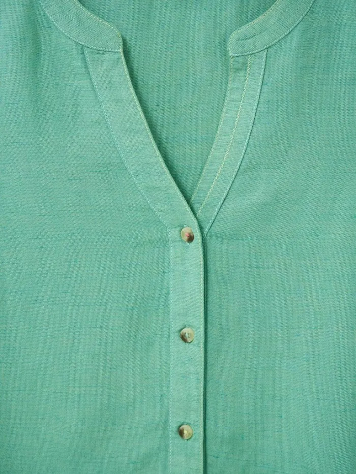 Women SHIRTS and BLOUSES White Stuff Ferne Vest Mid Green