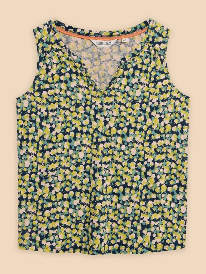 Women SHIRTS and BLOUSES White Stuff LAILA VEST Navy Print Women SHIRTS and BLOUSES White Stuff LAILA VEST Navy Print
