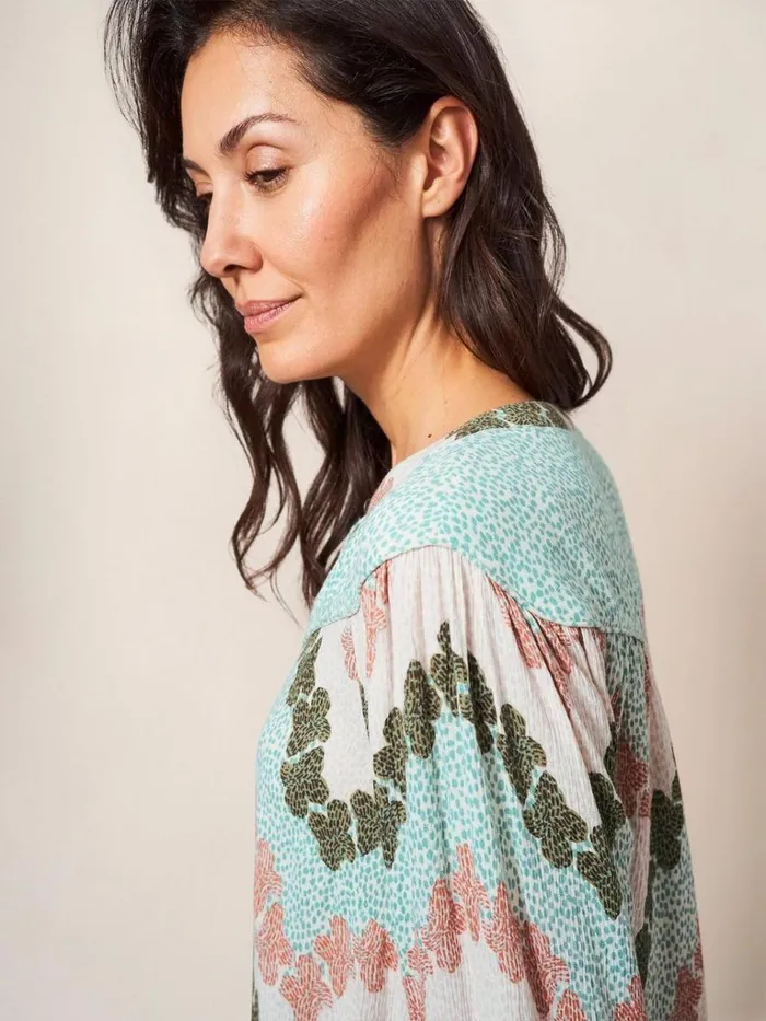 Women SHIRTS and BLOUSES White Stuff Luna Yoke Shirt Ivory Multi Women SHIRTS and BLOUSES White Stuff Luna Yoke Shirt Ivory Multi