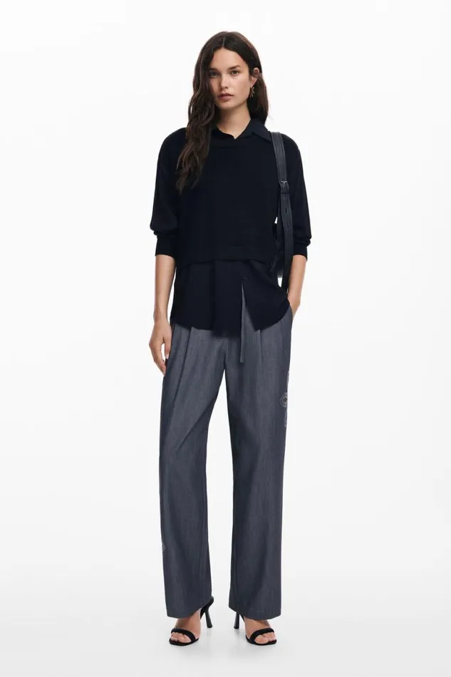 Women Shirts And Blouses Desigual Knitted Shirt