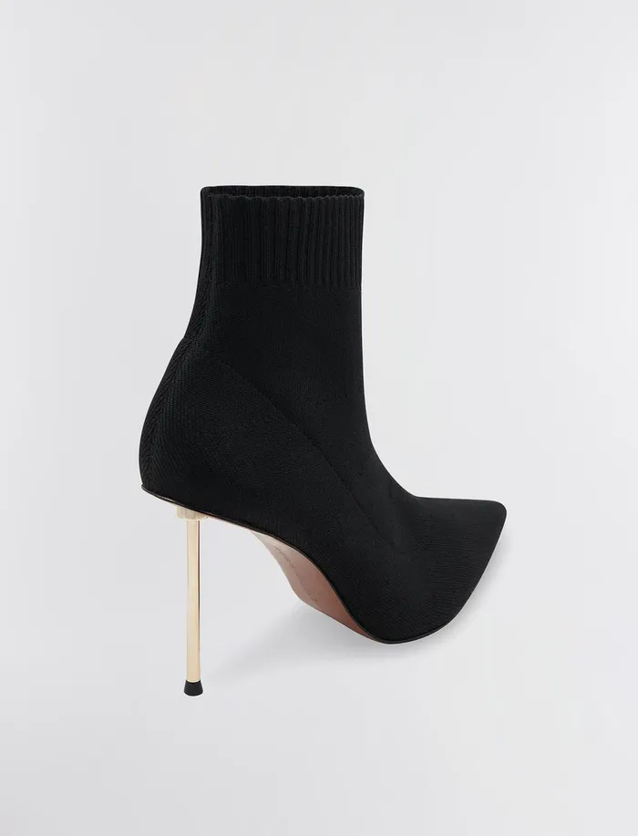 Women Shoes BCBG Black Kenda Sock Boot Black