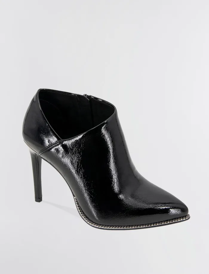 Women Shoes BCBG Black Patent Hadix Shootie Black Patent