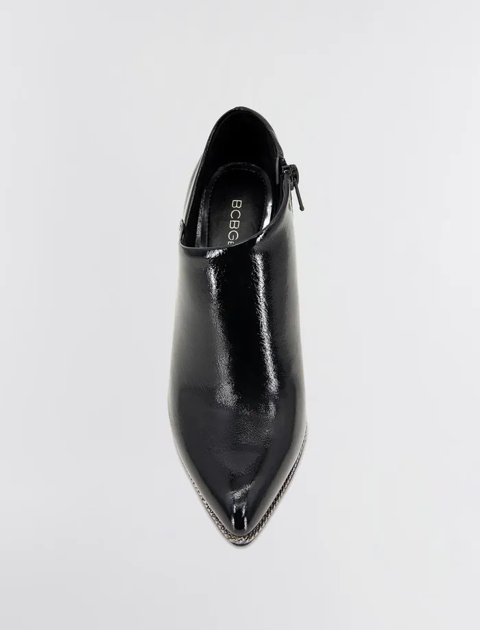 Women Shoes BCBG Black Patent Hadix Shootie Black Patent
